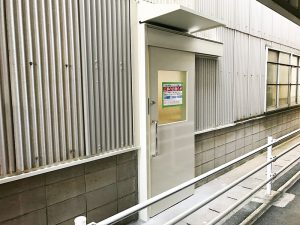 豊橋TB扉改修完了