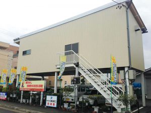 車庫及び倉庫設置